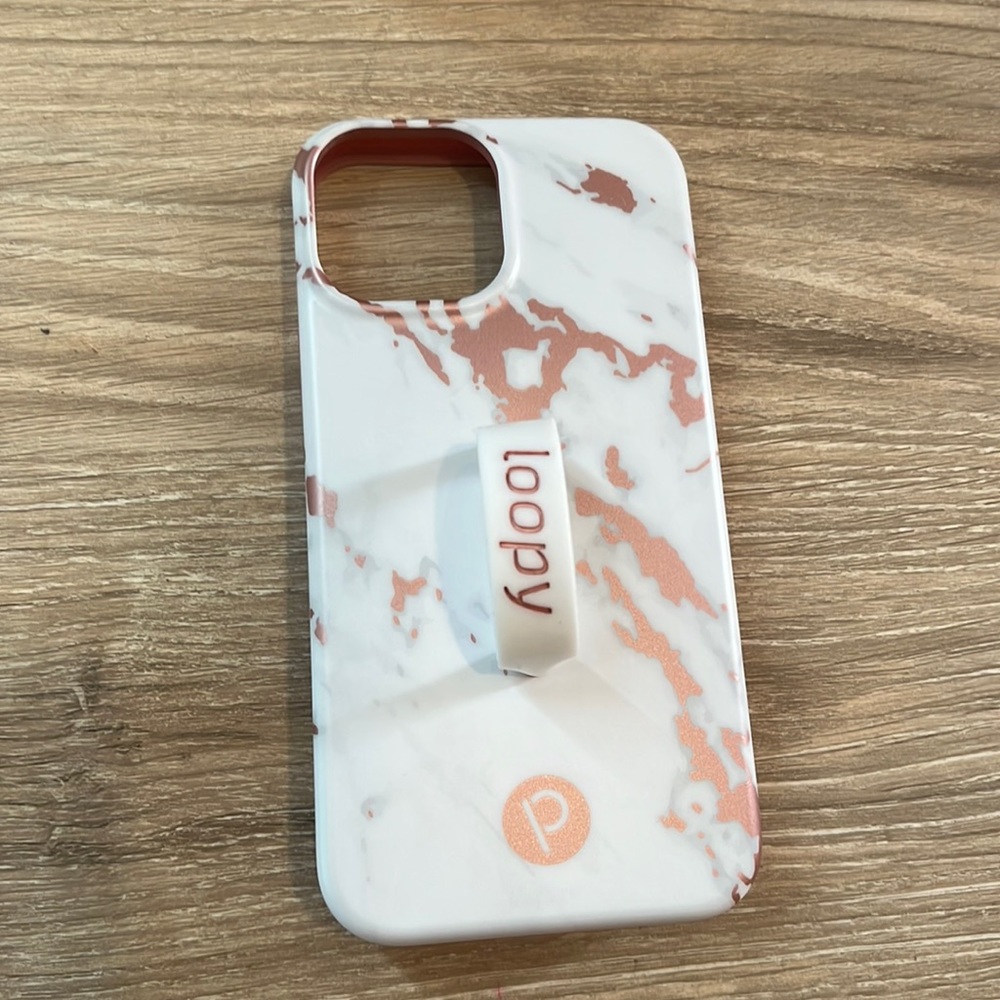 Brand new Loopy Case in Rose Marble Metallic for IPhone 13 mini SOLD OUT case